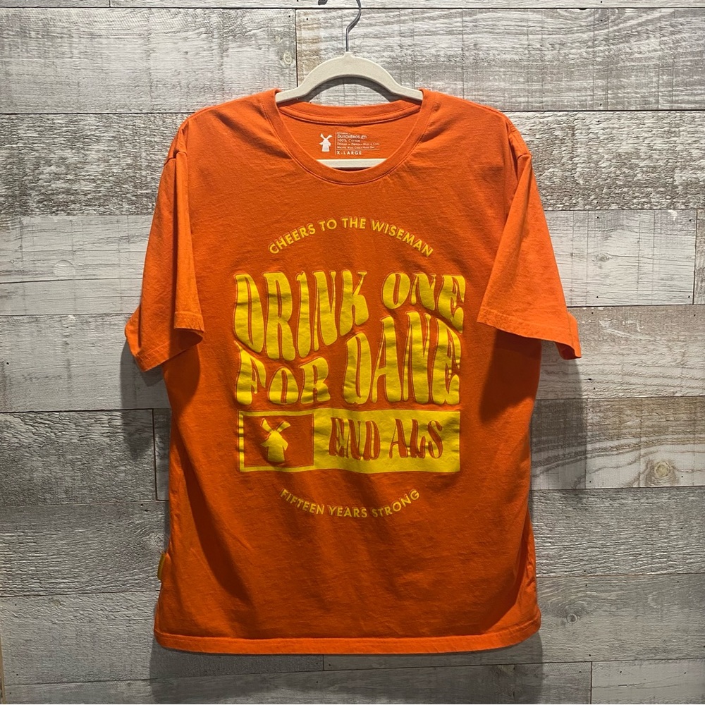 Limited Edition Dutch Bros “Drink One For Dane 15th Anniversary” Tee